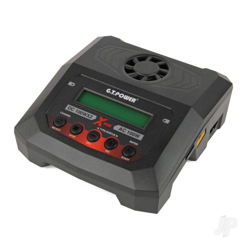 GT Power X2 Mini Charger 50W x2 AC / 100W x2 DC (UK)