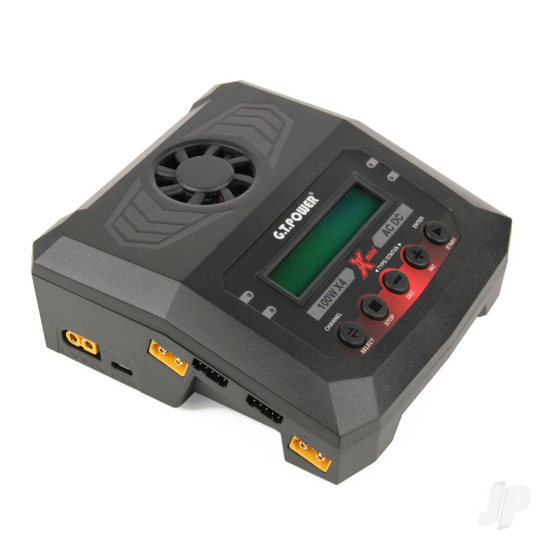 GT Power X4 Mini Charger 100W AC / 100W x4 DC (UK)