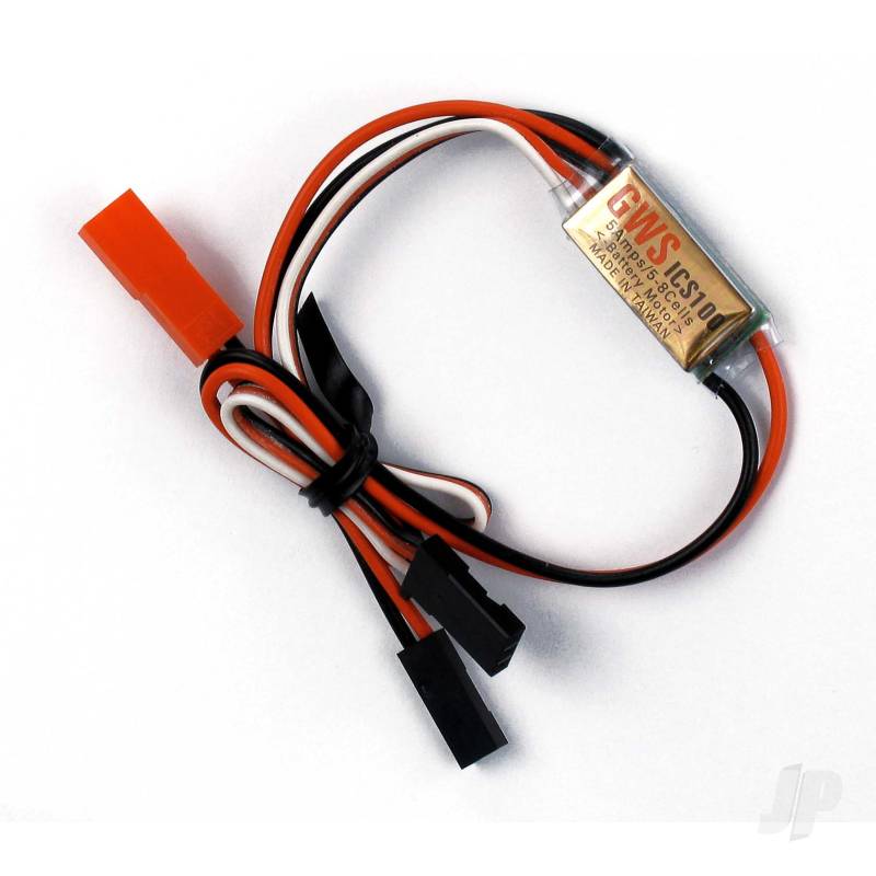 GWS ICS-100 Indoor Speed Con (5A) 5-8 Cells BEC