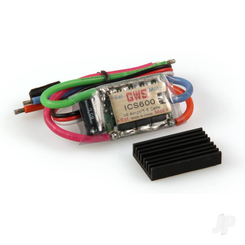 GWS ICS-600 Speed Controller (30A) 5-8 Cells BEC