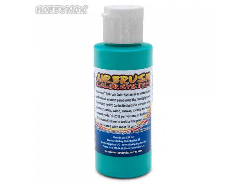 Hobbynox Airbrush Colour - Solid Aqua Blue (60ml) HN22080