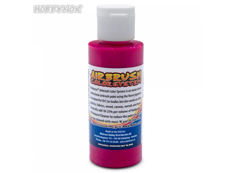 Hobbynox Airbrush Colour - Transparent Pink (60ml) HN23020