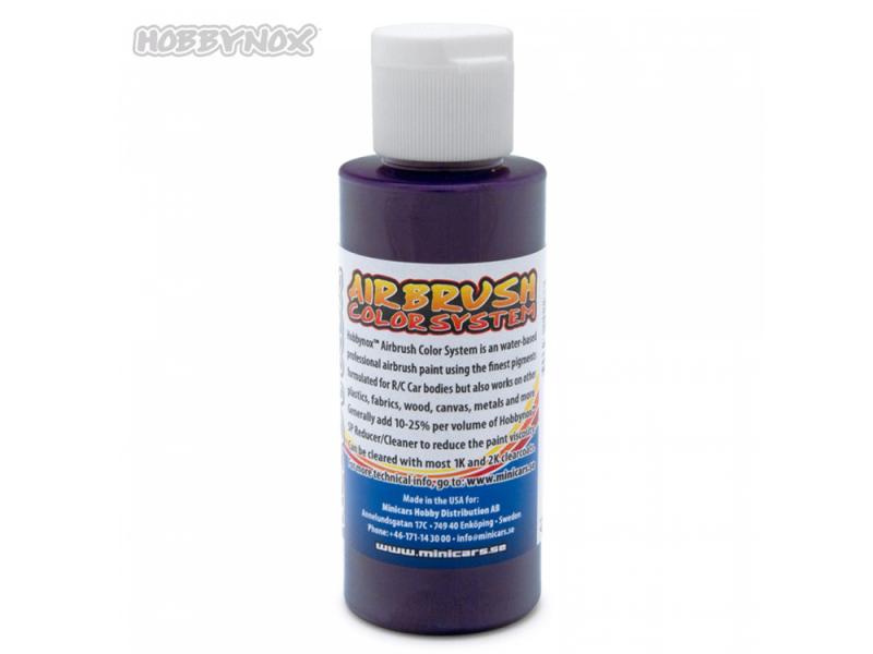 Hobbynox Airbrush Colour - Transparent Purple (60ml) HN23040
