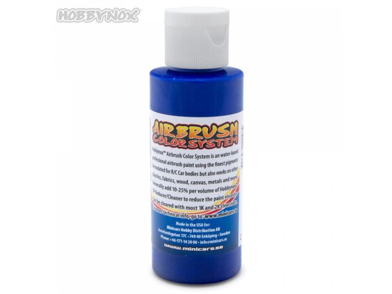 Hobbynox Airbrush Colour - Transparent Blue (60ml) HN23050