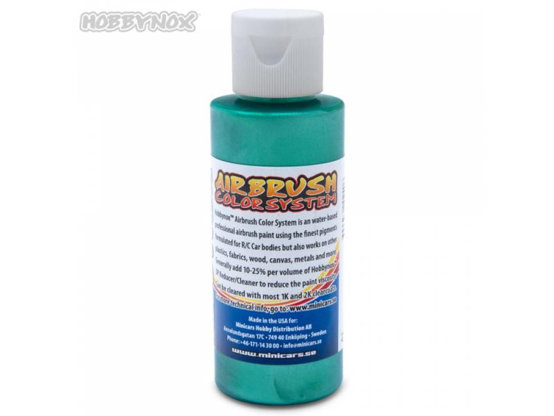 Hobbynox Airbrush Colour - Pearl Green (60ml) HN24090