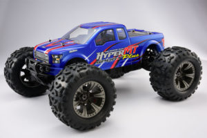 HOBAO HYPER MT SPORT PLUS ELECTRIC RTR W/HW150A ESC/SAVOX - Blue