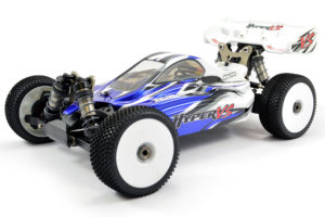 HoBao Hyper VS 1/8 RTR Buggy 100A ESC, Savox, 2.4GHZ Blue