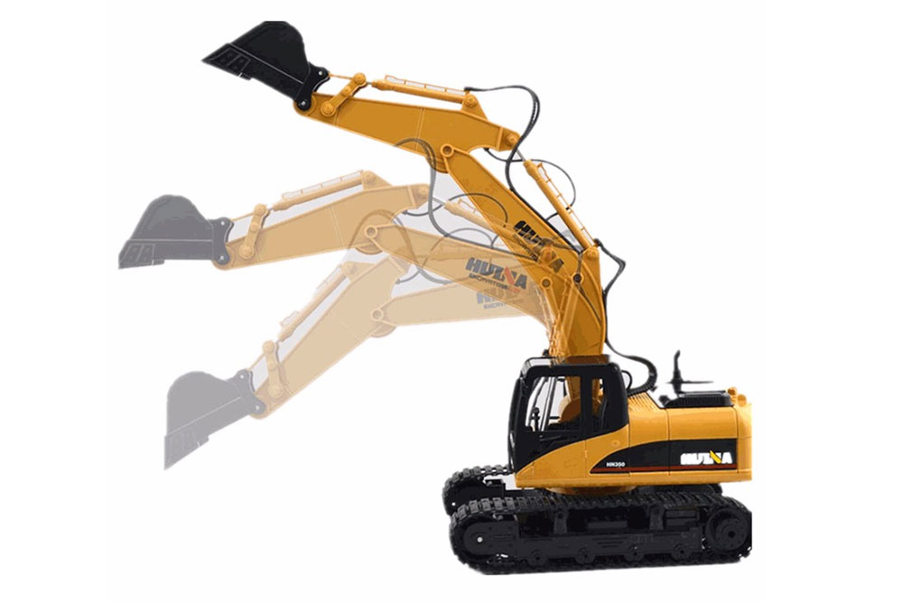 Huina 1/14TH Scale RC Excavator 2.4G 15 ch Die Cast Bucket