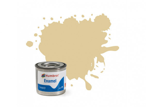 Humbrol 121 Pale Stone Matt - 14ml Enamel Paint