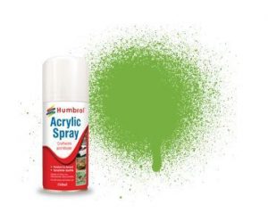 Humbrol 38 Lime Gloss - 150ml Acrylic Spray Paint