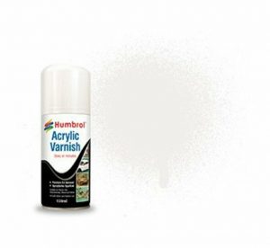 Humbrol 49 Acrylic Varnish Matt - 150ml Spray Varnish