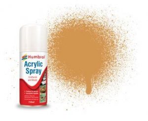 Humbrol 63 Sand Matt - 150ml Acrylic Spray Paint