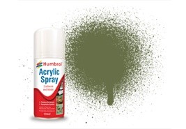 Humbrol 80 Grass Green Matt - 150ml Acrylic Spray Paint