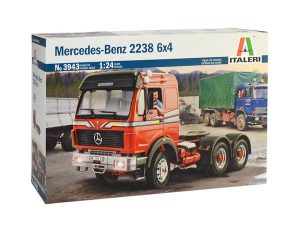 ITALERI 1/24 MERCEDES BENZ 2238 6X4 MODEL KIT
