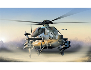 ITALERI 1/72 A-129 MANGUSTA MODEL KIT