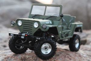 KILLERBODY WARRIOR 1/10 CRAWLER CLEAR BODY