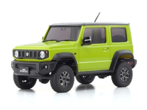 Kyosho Mini-Z 4X4 MX-01 Suzuki Jimny Sierra Kinetic Yellow (KT531P) 32523Y