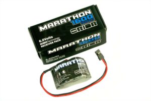 Marathon 1600 Receiver Pack 6.0V Standard Hump NiMH w/Universal