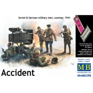 Masterbox 1/35 Accident Soviet & German Military 1941 # 3590