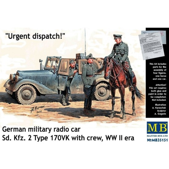 Masterbox 1/35 Urgent dispatch # 35151