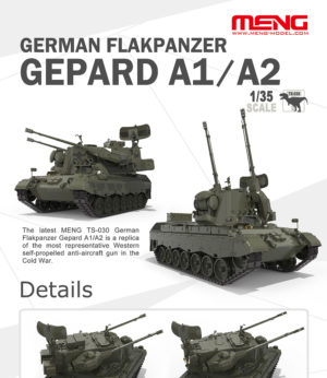 Meng Model 1/35 German Flakpanzer Gepard A1/A2  MNGTS-030