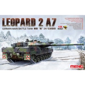 Meng Model 1/35 German MBT Leopard 2 A7 # 027 - Plastic Model