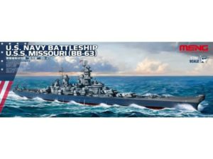 Meng Model 1:700 - US Navy USS Missouri (BB-63)