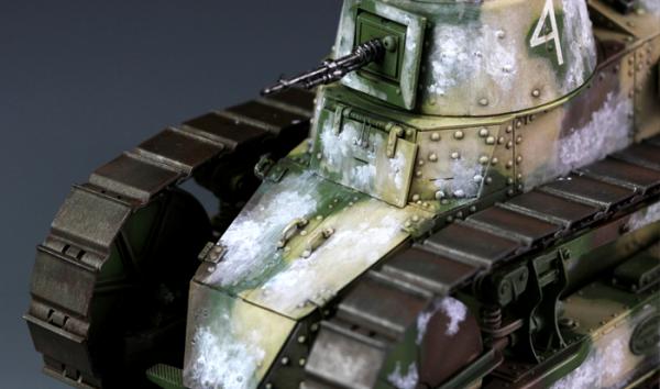Meng Model French FT-17 Light Tank Cast Turret # 008