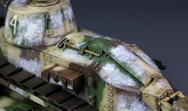 Meng Model French FT-17 Light Tank Cast Turret # 008