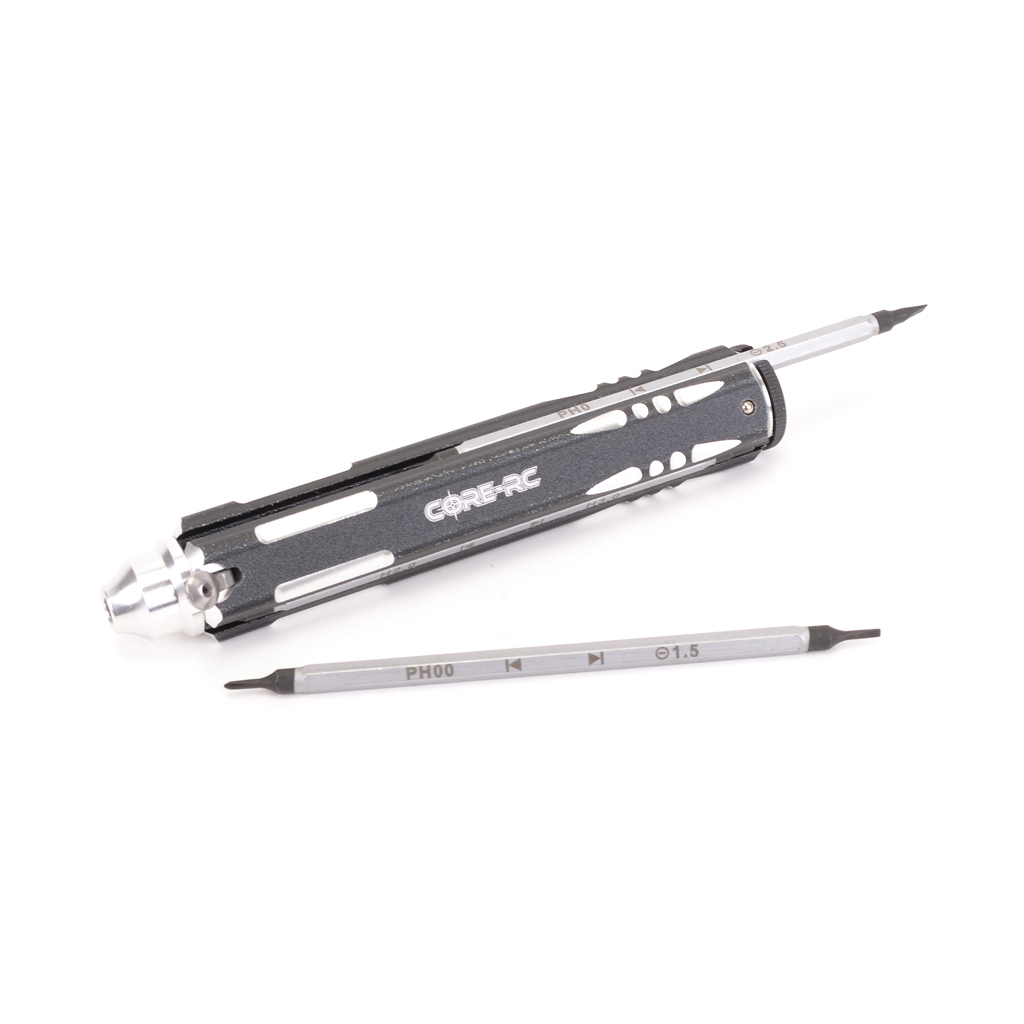 MULTI DRIVER TOOL-HEX, FLAT BLADE, PHILIPS, 12 TIP