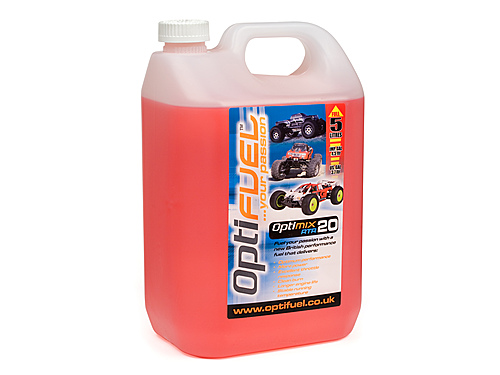 OPTIMIX RTR 20% NITRO CAR FUEL 5 LITRES