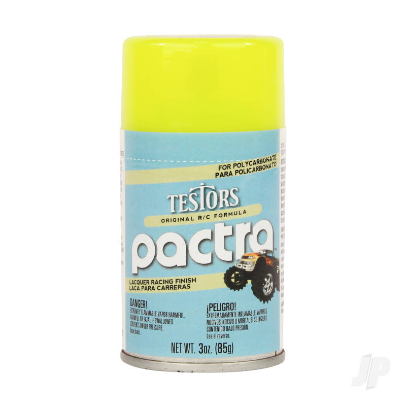 Pactra Spray, Flourescent Yellow 85g