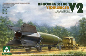 Takom V-2 Rocket Transporter Vidalwagen Hanomag SS100 1:35 PKTAK02110