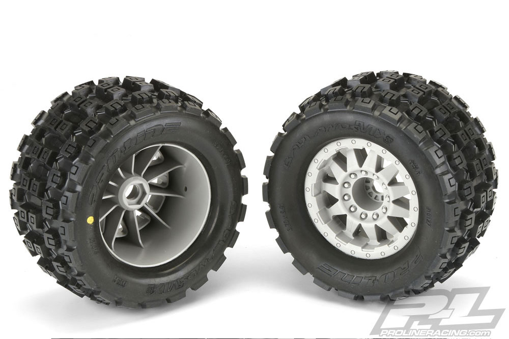 PROLINE BADLANDS MX38 3.8" ON F11 GREY 1/2 OFFSET 17MM