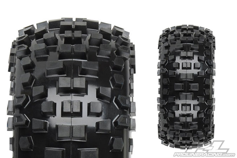 PROLINE BADLANDS SC 2.2/3.0 M2 MOUNTED SPLIT 6 BLK SLASH REAR