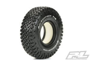 PROLINE BF GOODRICH K02 1.9"G8 ROCK TERRAIN TYRES W/MEM. FOAM