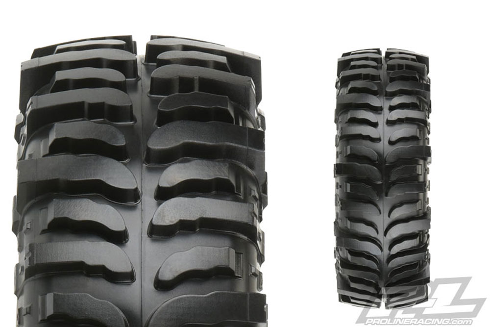PROLINE INTERCO BOGGER 1.9" G8 TYRES ON IMPULSE BLK B/LOCK