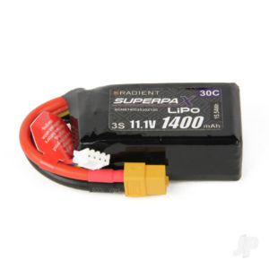 Radient LiPo 3S 1400mAh 11.1V 30C XT60