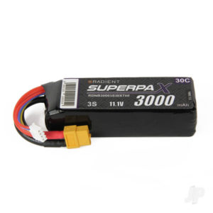 Radient LiPo 3S 3000mAh 11.1V 30C XT60