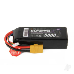 Radient LiPo 4S 5000mAh 14.8V 50C XT90