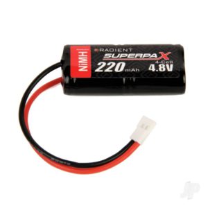 Radient NiMH 4.8V 220mAh 1-2AAA Stick, Micro SC, TR, ALL, MIC
