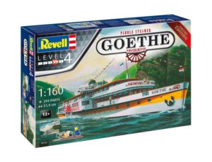 REVELL 1/160 GOETHE PADDLE STEAMER GIFT SET