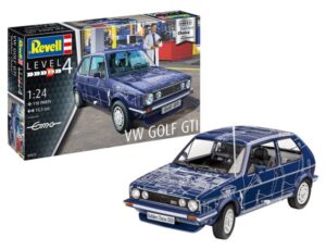 REVELL 1/24 VOLKSWAGEN GOLF GTI BUILDERS CHOICE MODEL KIT