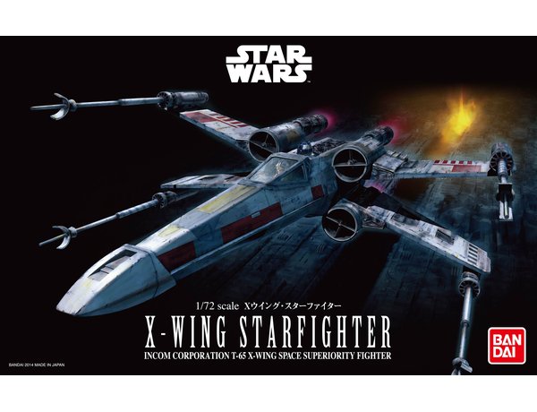 Revell 1/72 BAN-DAI X-Wing Starfighter Model Kit