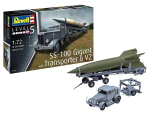 Revell SS-100 Gigant and V2 With Trailer 1/72 03310
