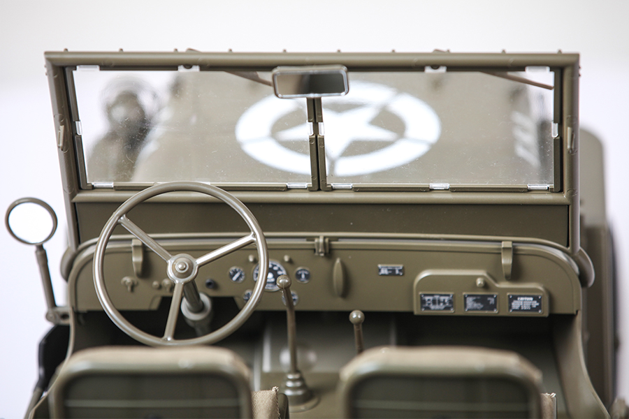 ROC HOBBY 1/6TH WILLYS JEEP MILTARY SCALER RTR