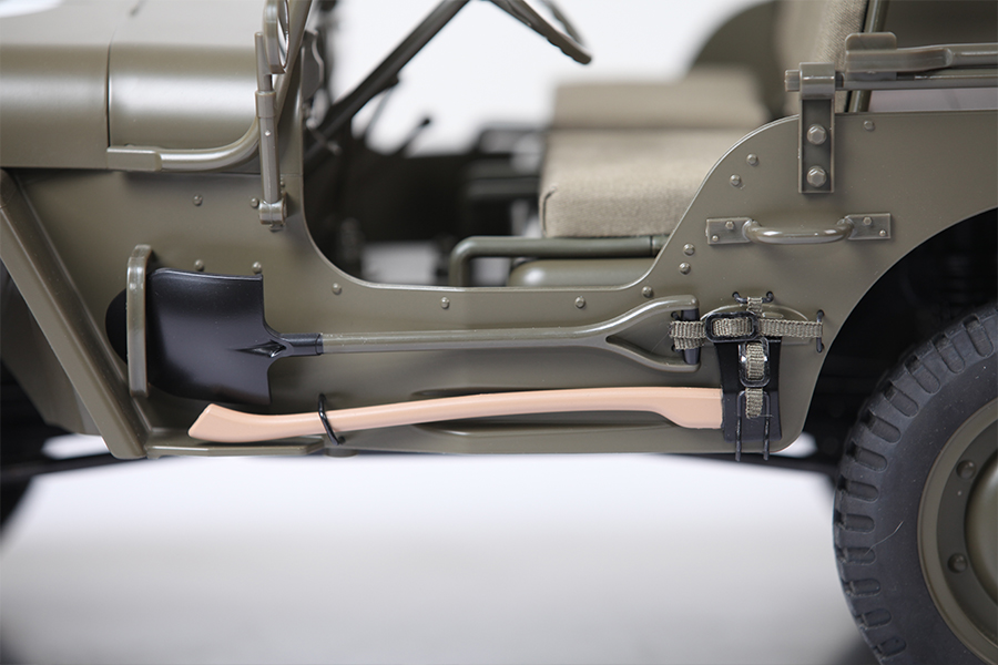 ROC HOBBY 1/6TH WILLYS JEEP MILTARY SCALER RTR