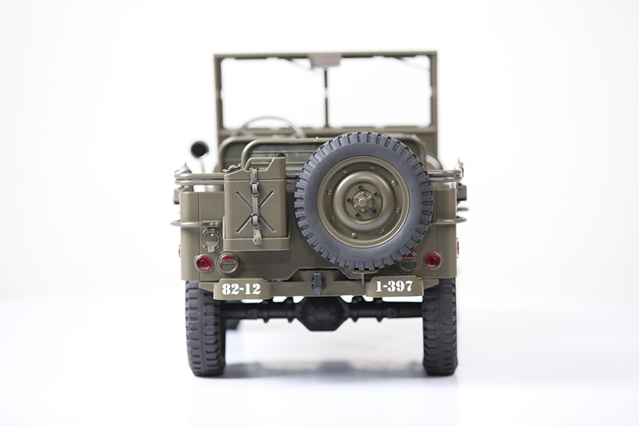 ROC HOBBY 1/6TH WILLYS JEEP MILTARY SCALER RTR