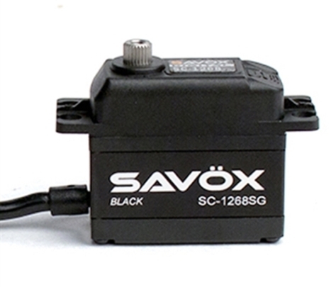 Savox HV BLACK EDITION STD DIGITAL SERVO 26KG@7.4V (LIPO)