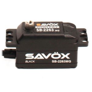 Savox Low Profile brushless DIGI 10KG/0.076S@6.0V - BLACK